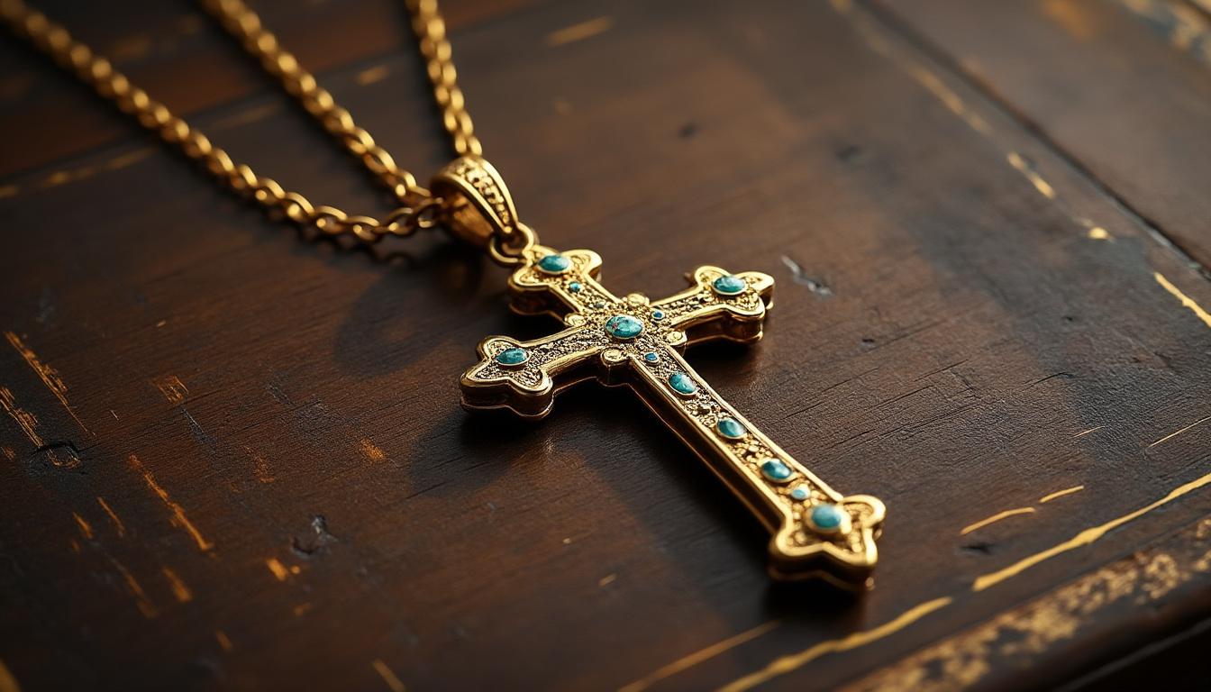 découvrez les significations cachées des bijoux croix pour femme et plongez dans l'univers symbolique de ces pièces uniques. apprenez comment elles transcendent la simple esthétisme et révèlent des messages profonds sur la foi, l'amour et la protection. ne manquez pas cette exploration fascinante des trésors spirituels embellissant votre style.