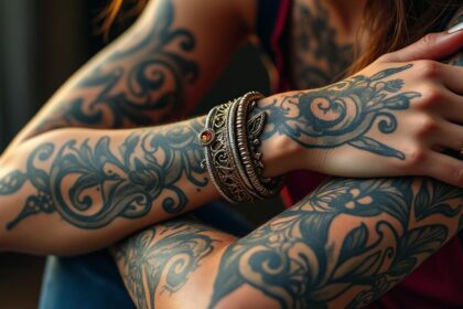 découvrez comment les tatouages bijoux pour le bras subliment la féminité et deviennent une véritable forme d'expression artistique unique, raffinée et tendance.