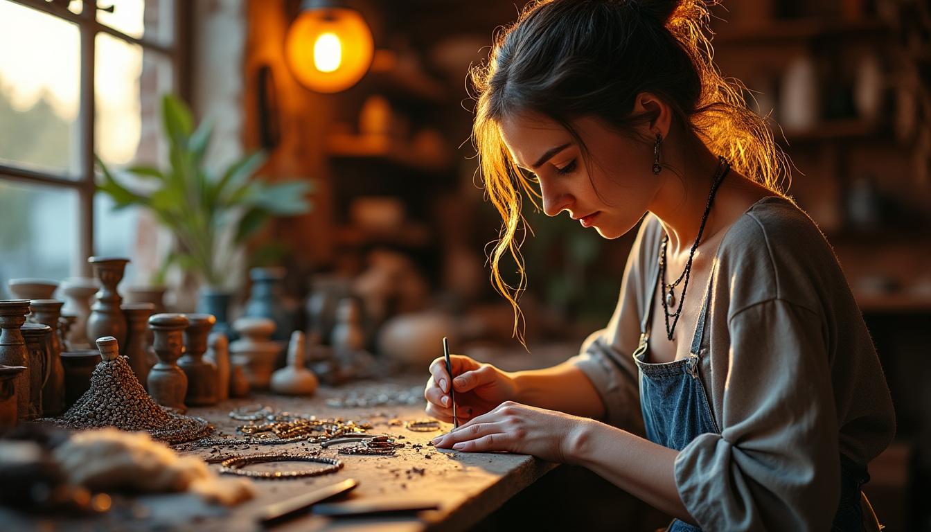 découvrez terre de femme bijoux, une collection unique qui célèbre l'artisanat traditionnel à travers des créations raffinées et authentiques. embarquez pour un voyage inspirant au cœur du savoir-faire et de l'élégance.