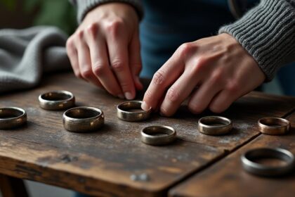 découvrez comment adopter le style artisanal chic avec notre guide dédié aux anneaux martelés, des bijoux uniques alliant authenticité et élégance.