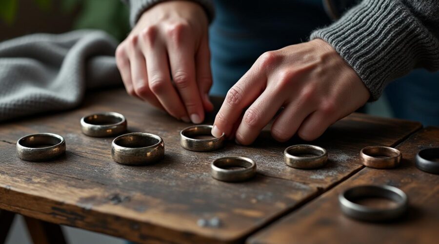 découvrez comment adopter le style artisanal chic avec notre guide dédié aux anneaux martelés, des bijoux uniques alliant authenticité et élégance.