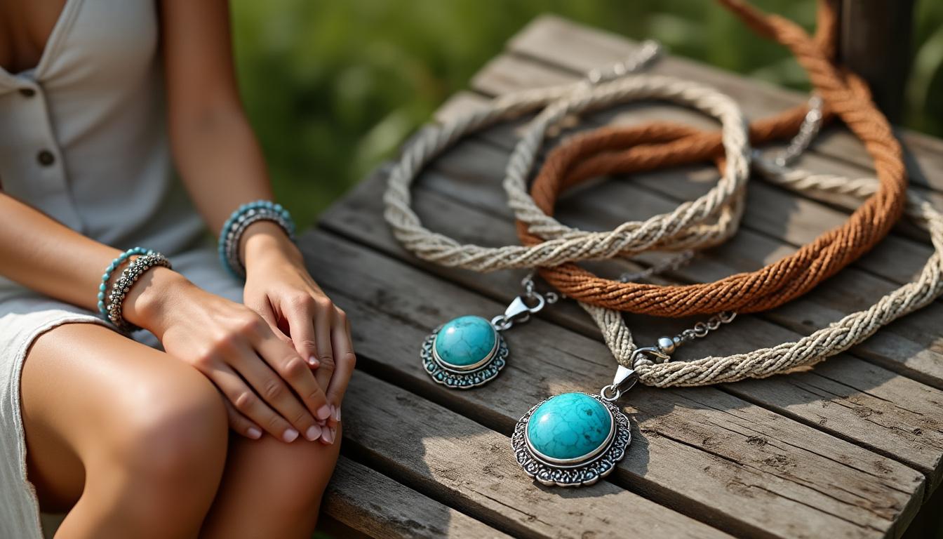 découvrez nos bijoux baba cool, l'accessoire incontournable pour sublimer vos tenues estivales avec style et originalité.