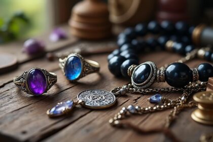 découvrez les matériaux mystiques utilisés dans les bijoux de sorcellerie, leurs propriétés uniques et les significations cachées derrière chaque pierre ou métal magique. idéal pour passionnés d’ésotérisme et d’amulette !