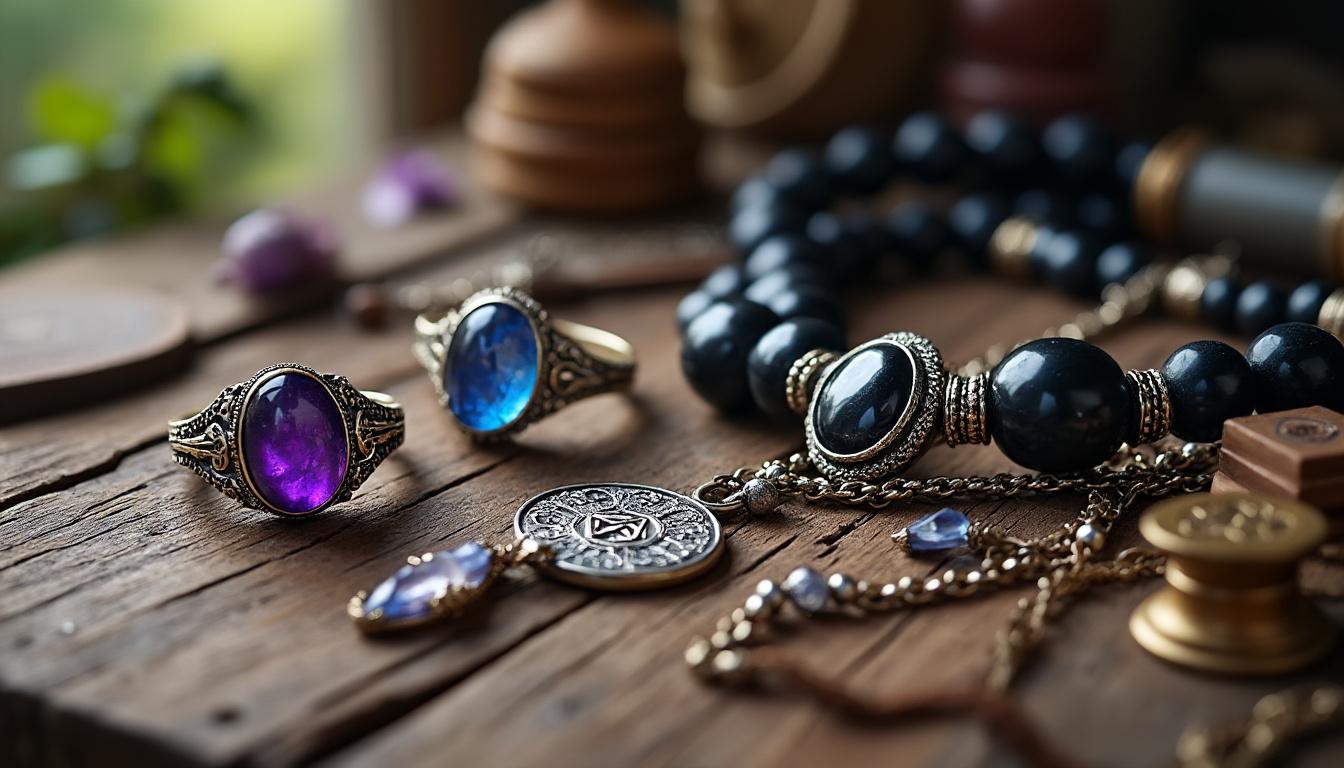 découvrez les matériaux mystiques utilisés dans les bijoux de sorcellerie, leurs propriétés uniques et les significations cachées derrière chaque pierre ou métal magique. idéal pour passionnés d’ésotérisme et d’amulette !