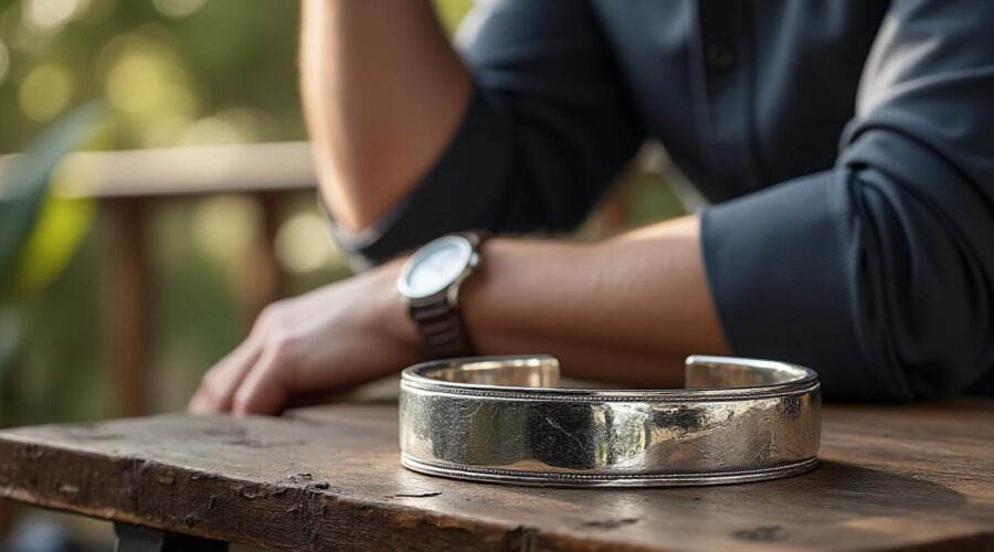 découvrez pourquoi la manchette en argent massif séduit depuis toujours. élégante, résistante et facile à assortir, elle traverse les époques sans perdre de son éclat. adoptez ce bijou intemporel dans votre collection !