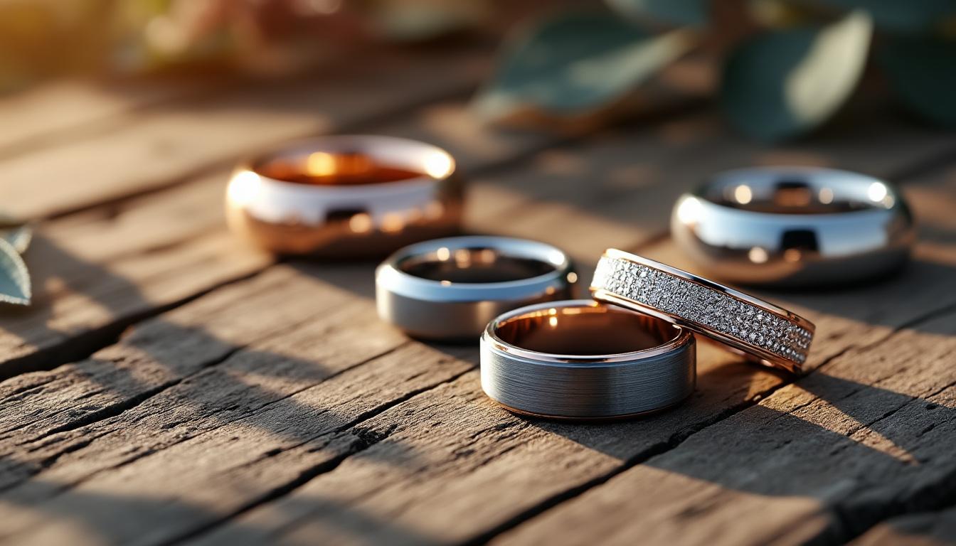 découvrez les alliances pour hommes incontournables en 2025. explorez les tendances modernes, designs élégants et matériaux innovants pour un choix parfait.