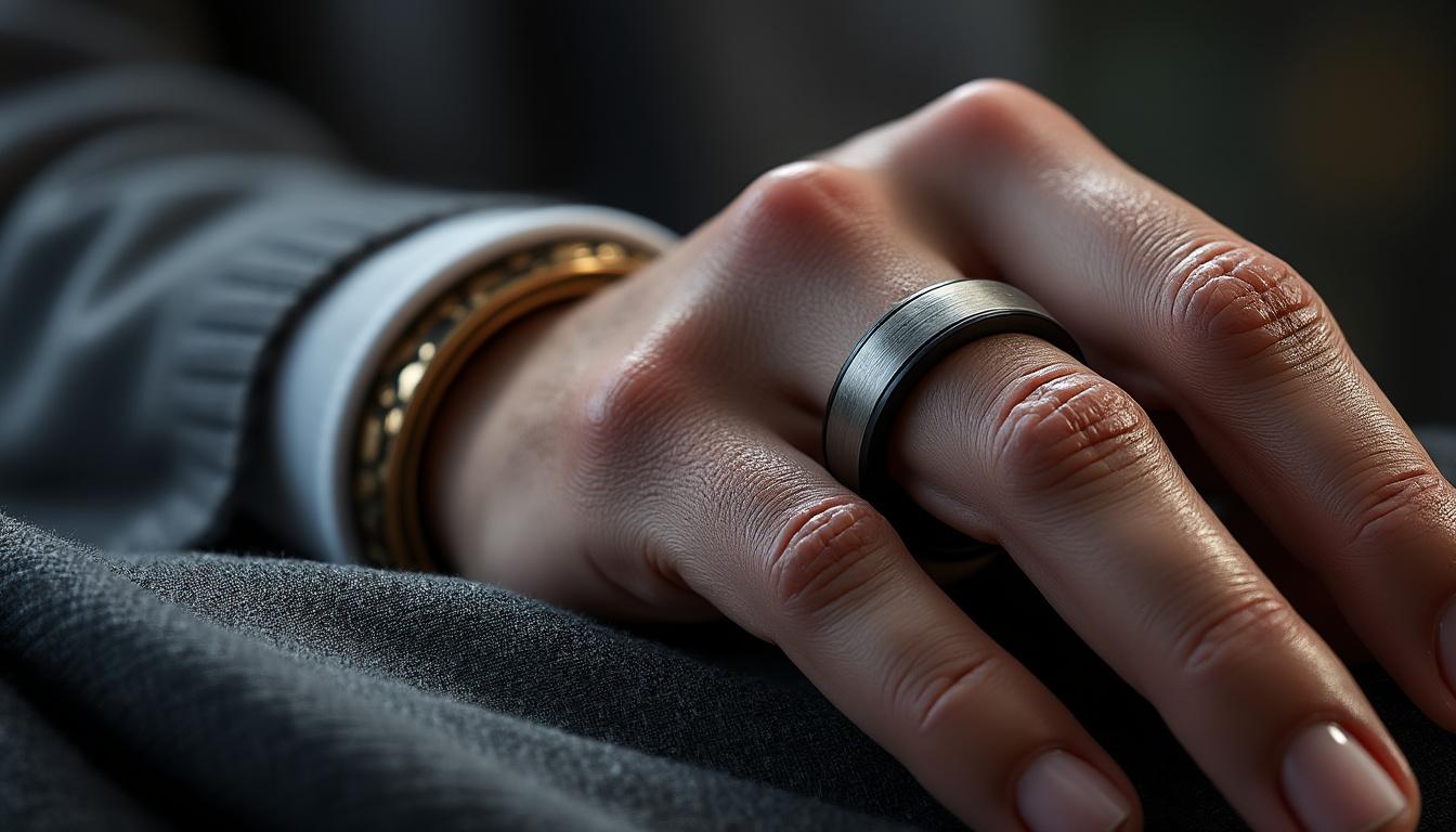 découvrez notre sélection de bagues ajustables pour homme, alliant confort et style tendance pour sublimer votre look masculin.