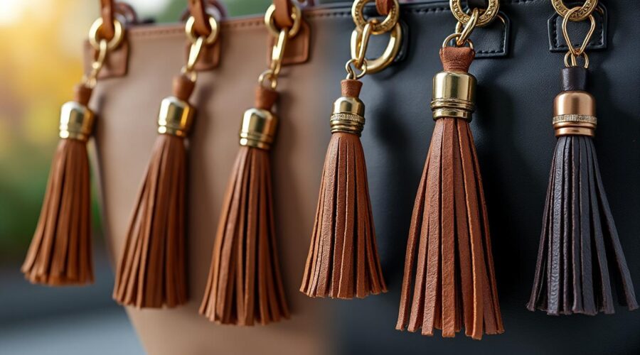 découvrez 5 idées originales pour sublimer votre sac avec des bijoux de sac pompon en cuir et adopter un style unique et tendance.