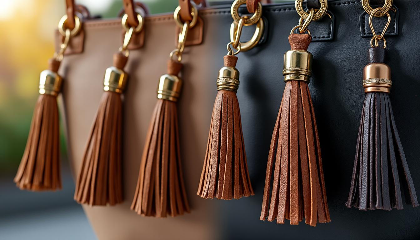 découvrez 5 idées originales pour sublimer votre sac avec des bijoux de sac pompon en cuir et adopter un style unique et tendance.