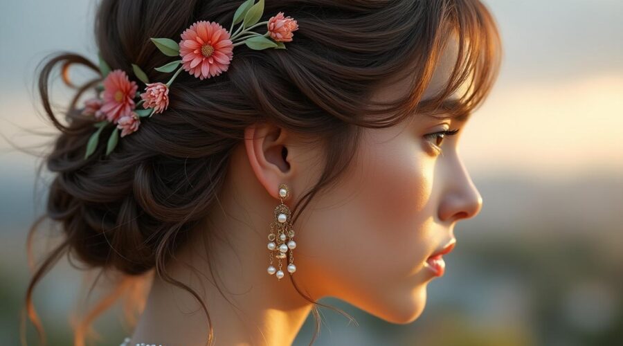 découvrez nos conseils pour intégrer des épingles florales à votre coiffure bohème et sublimer votre style avec élégance et naturel.