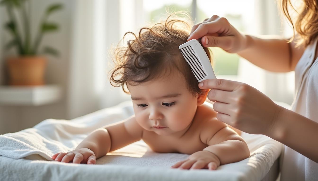 découvrez notre sélection de peignes décoratifs doux et sécurisés, spécialement conçus pour le confort et la sécurité des enfants.