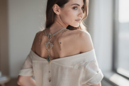 découvrez comment sublimer votre tenue casual chic avec des bijoux de dos fantaisie, pour un style élégant et original au quotidien.