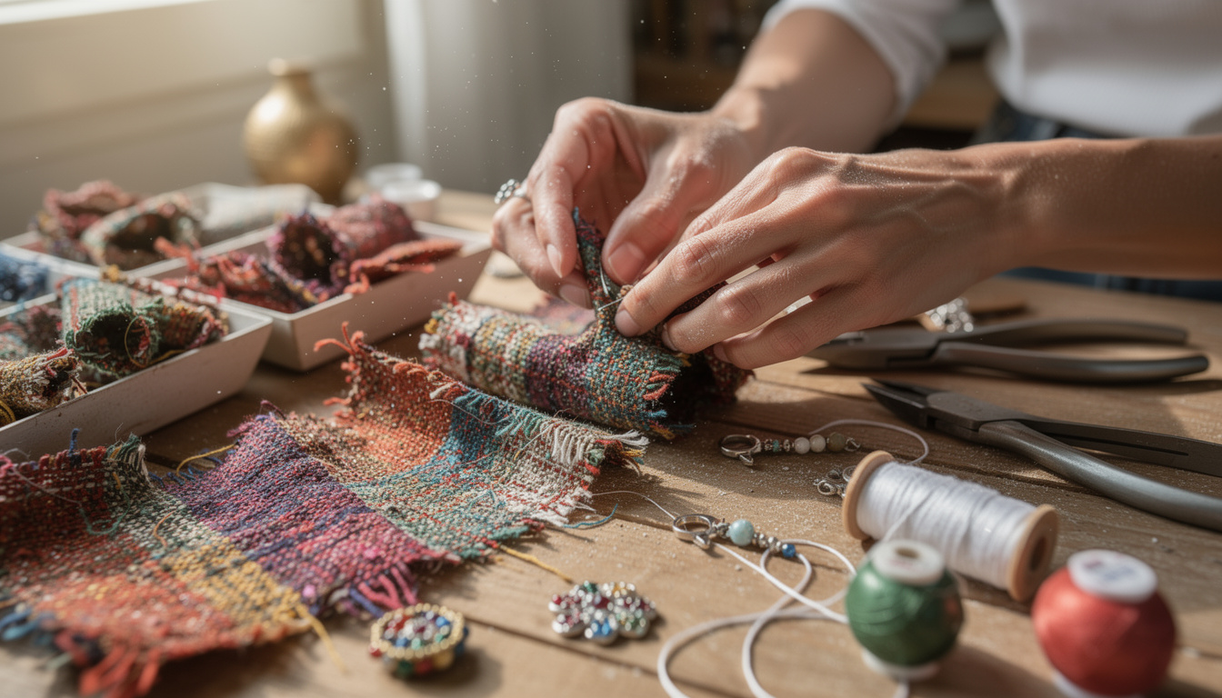 découvrez comment transformer vos chutes de tissu wax en accessoires glamour grâce à notre tutoriel facile et créatif. bijoux uniques et tendances à réaliser chez vous !