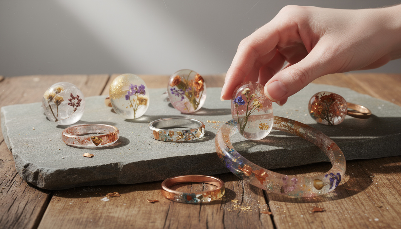découvrez les tendances actuelles incontournables de la résine à bijoux pour créer des pièces uniques et stylées. inspirez-vous des nouveautés à ne pas manquer !