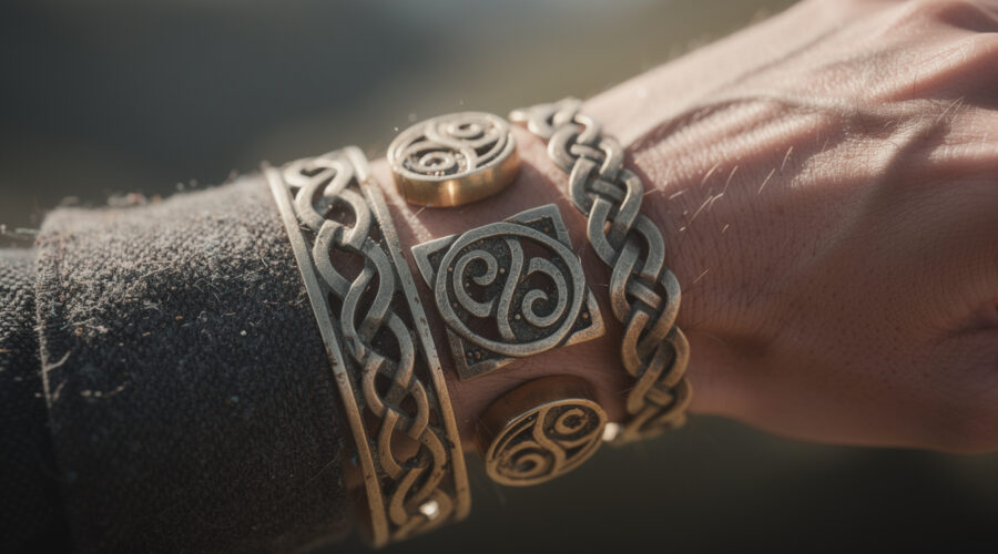 découvrez la signification profonde des nœuds et spirales ancestrales dans les bijoux celtiques, symboles d'éternité, d'harmonie et de connexion spirituelle.