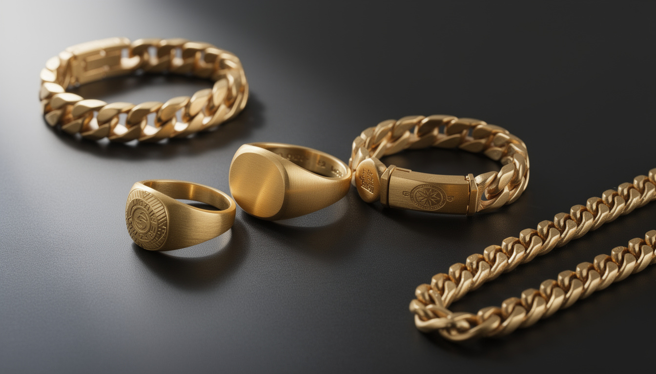 découvrez les bijoux en or pour homme tendance en 2025, alliant virilité et élégance pour un style affirmé et moderne.