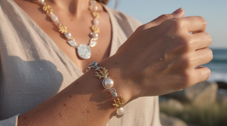 découvrez les bijoux d'inspiration marine, des accessoires élégants qui célèbrent votre passion pour la mer et ses trésors.