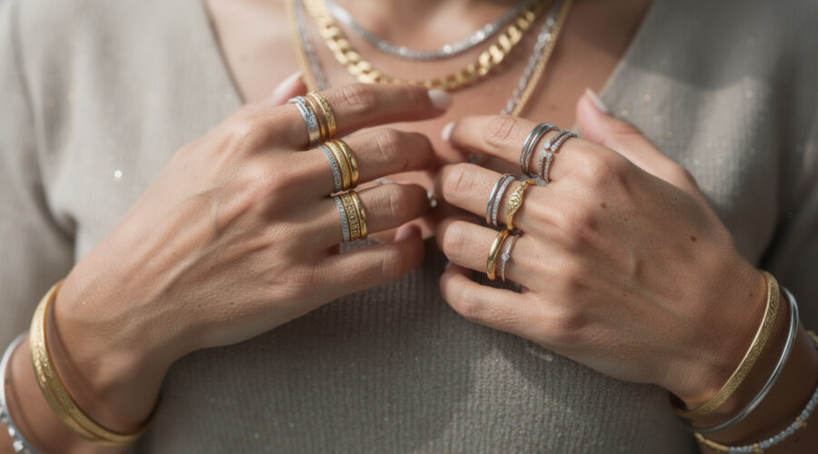 découvrez comment mélanger bijoux en or et en argent avec style grâce à nos astuces pour créer des looks harmonieux et modernes.