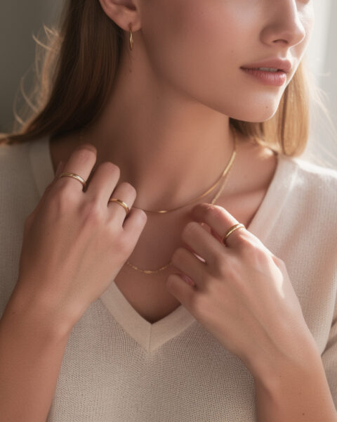 découvrez pourquoi les bijoux minimalistes en or sont parfaits pour sublimer votre look avec élégance et simplicité.