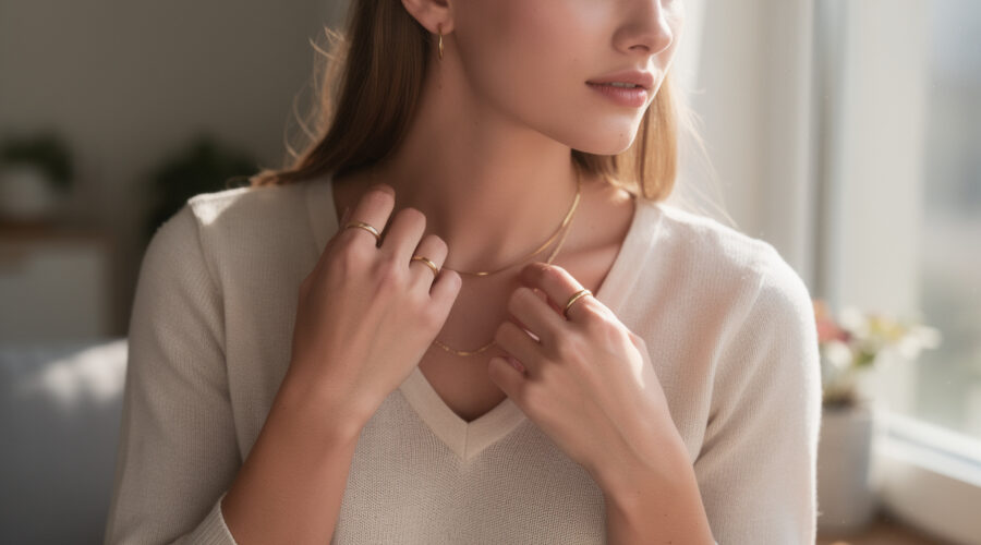 découvrez pourquoi les bijoux minimalistes en or sont parfaits pour sublimer votre look avec élégance et simplicité.