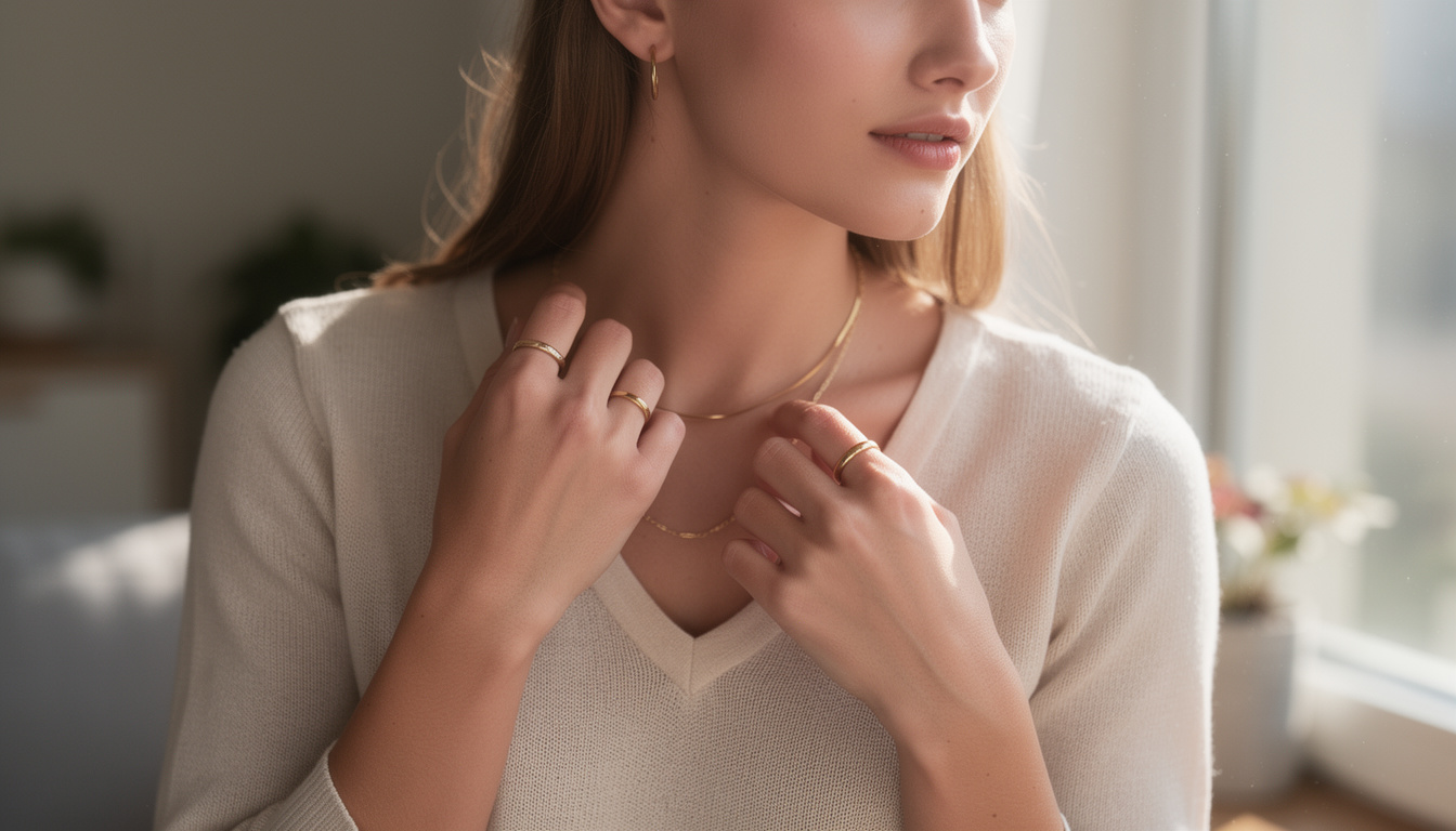 découvrez pourquoi les bijoux minimalistes en or sont parfaits pour sublimer votre look avec élégance et simplicité.