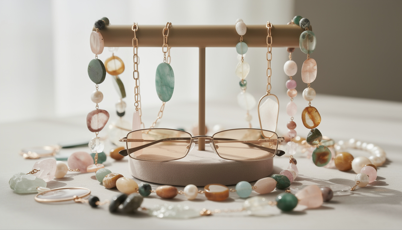 découvrez nos cordons de lunette bijoux alliant praticité et élégance pour sublimer votre style tout en gardant vos lunettes à portée de main.