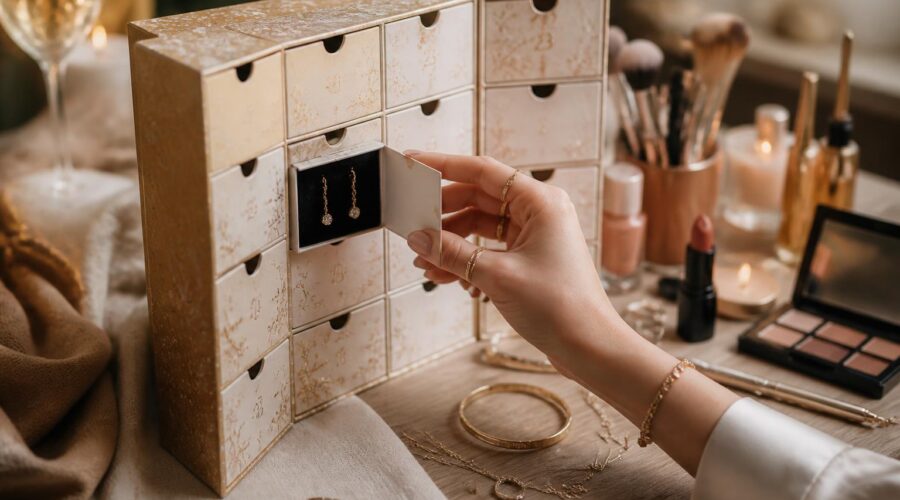 découvrez les tendances incontournables de 2025 avec notre calendrier de l'avent dédié aux bijoux et au maquillage. suivez chaque jour une surprise pour sublimer votre style.